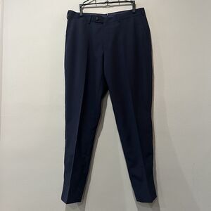 Suit Supply Soho F. LLI‎ Cerruti Blue Traveller Wool Trouser Men’s 33x28 Blue